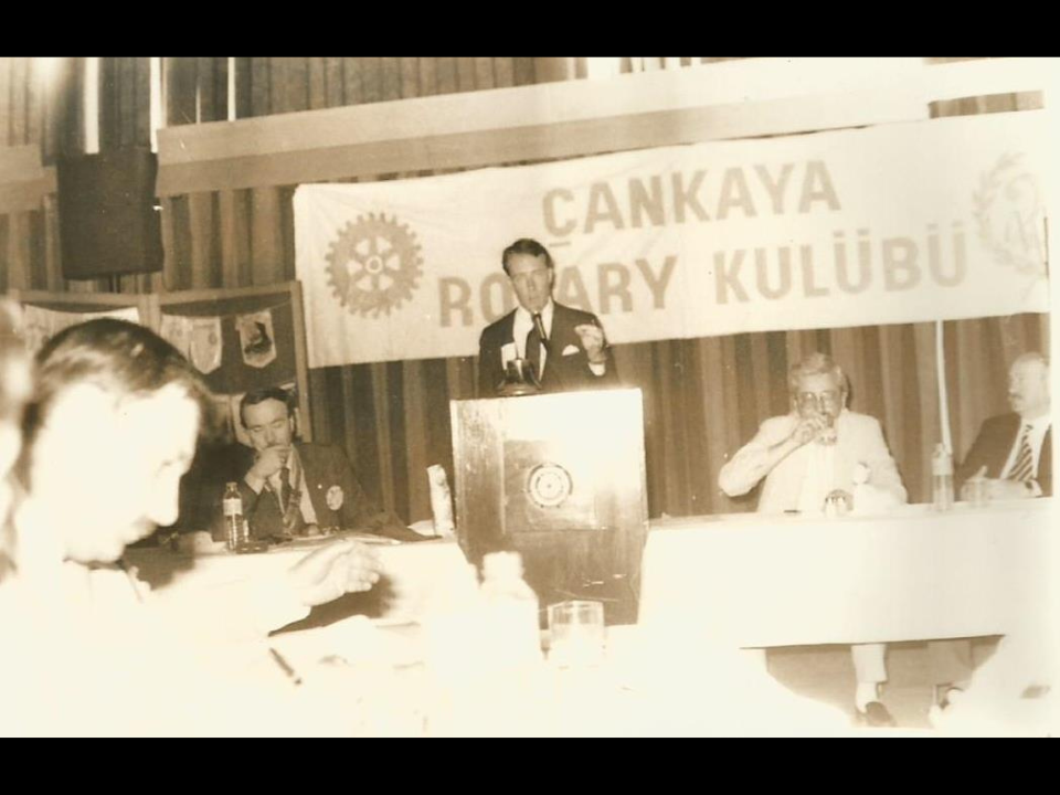 Çankaya Rotary Kulübü - Tarihi Fotoğraf